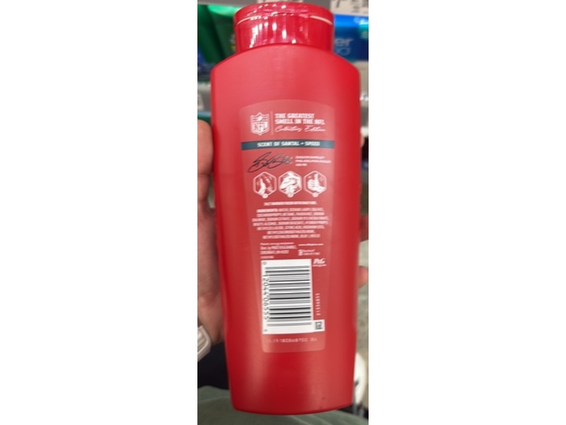 Old Spice Saquon Soar Body Wash, Santal + Speed, 24 fl oz/709 mL