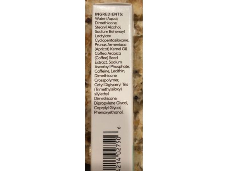 Found Brightening Gel Eye Cream, Green Coffee, 0.5 fl oz/15 mL