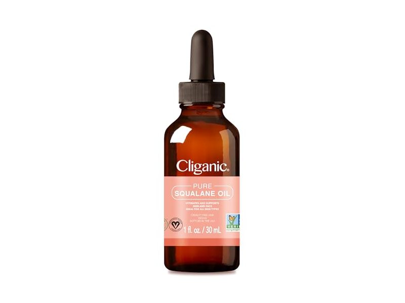Cliganic Pure Squalane Oil for Skin & Hair (1 fl. oz/30 mL)