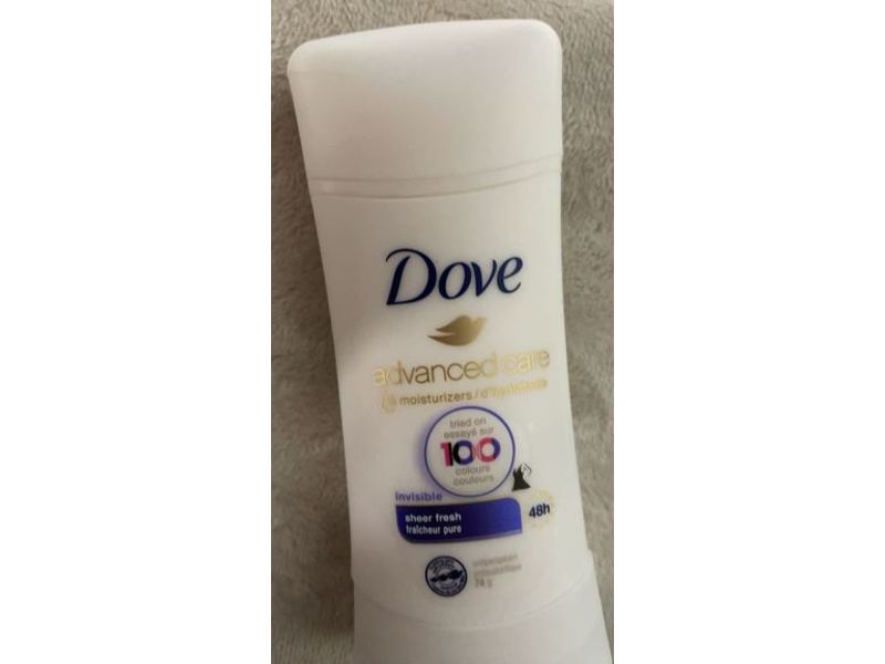 Dove Antiperspirant Advanced Care Invisible, Sheer Fresh, 74 g