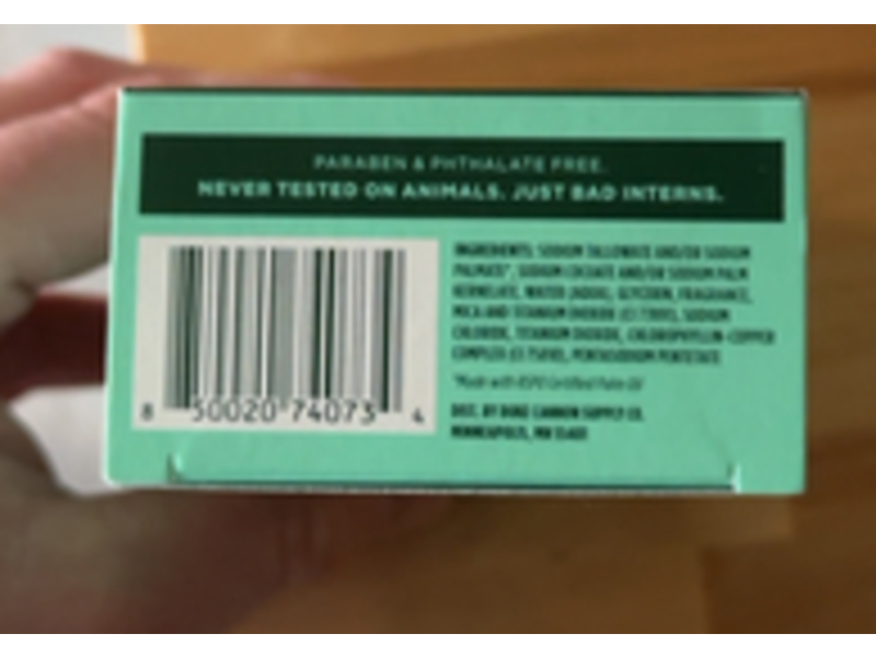 Duke Cannon Big Ares Brick Of Soap, Shamrock, 10 oz