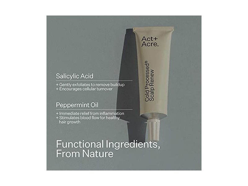 Act+Acre Cold Processed Scalp Renew, 1.2 fl oz/35 mL