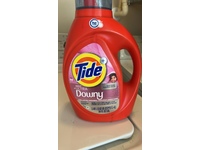 Tide Plus Downy Laundry Detergent, April Fresh, 59 Loads, 92 fl oz/2.72 L - thumbnail 4
