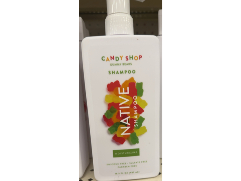 Native Candy Shop Moisturizing Shampoo, Gummy Bears, 16.5 fl oz/487 mL