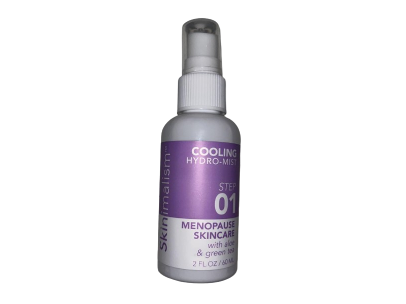 Skinimalism Cooling Hydro-Mist, Menopause Skincare, Step 01, Aloe & Green Tea, 2 fl oz/60 mL