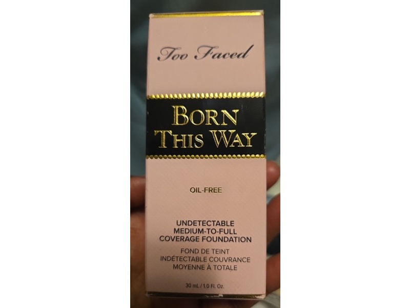 Too Faced Born This Way Medium To Full Coverage Foundation, Cocoa, 1.0 fl oz/30 mL