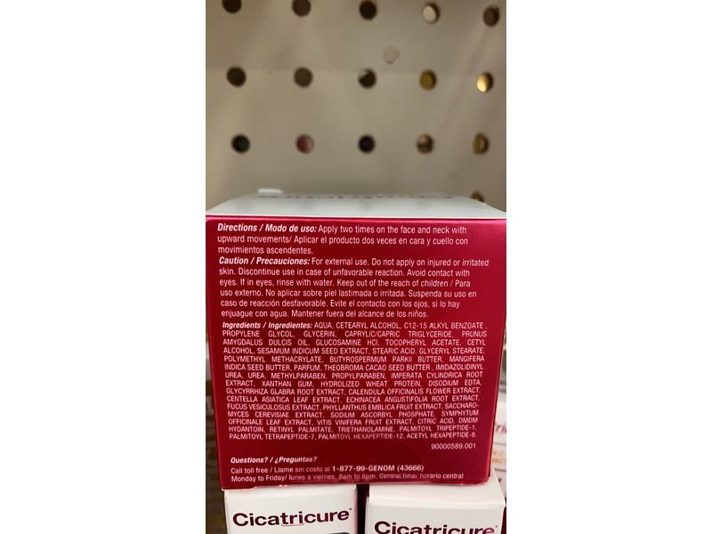 CICATRICURE Night Face Cream, Anti-Wrinkle 1.7 fl oz.