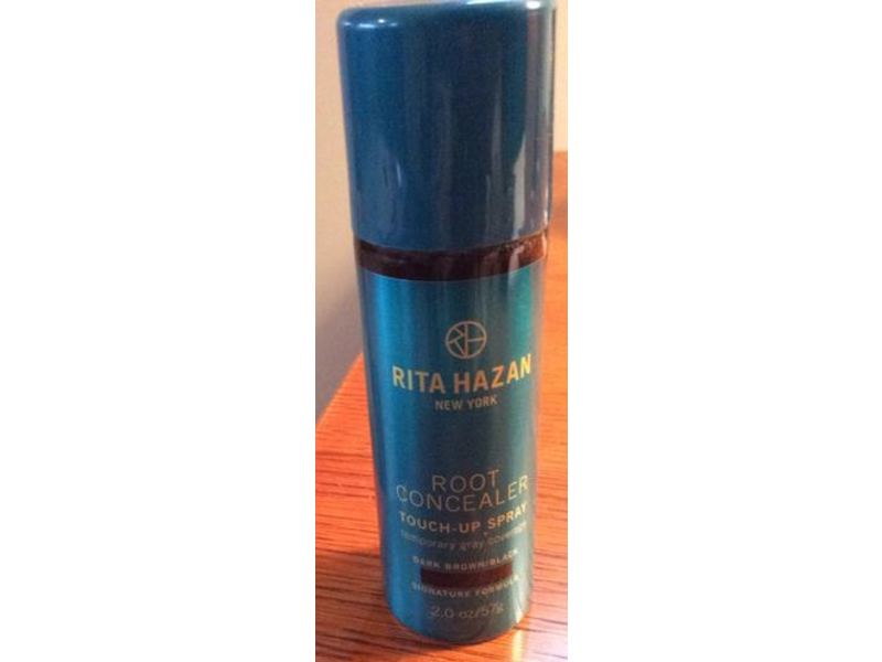 Rita Hazan Root Concealer Touch-Up Spray, Dark Brown/Black, 2 oz/57 g
