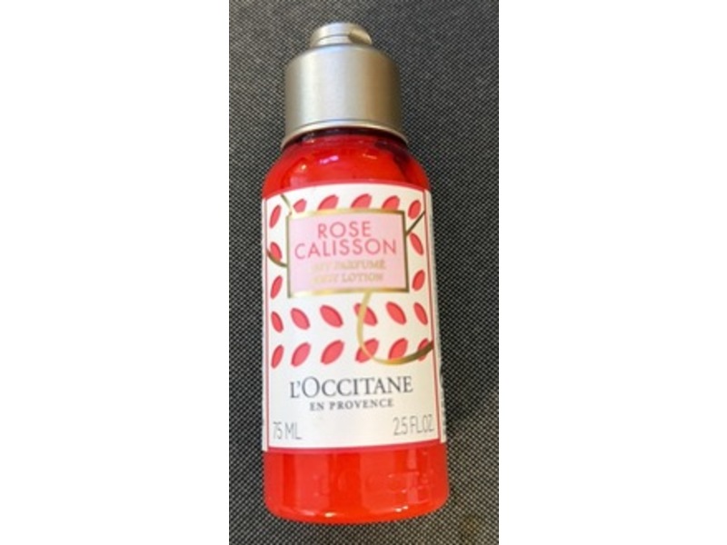 L'Occitane En Provence Body Lotion, Rose Calisson, 2.5 fl oz/75 mL