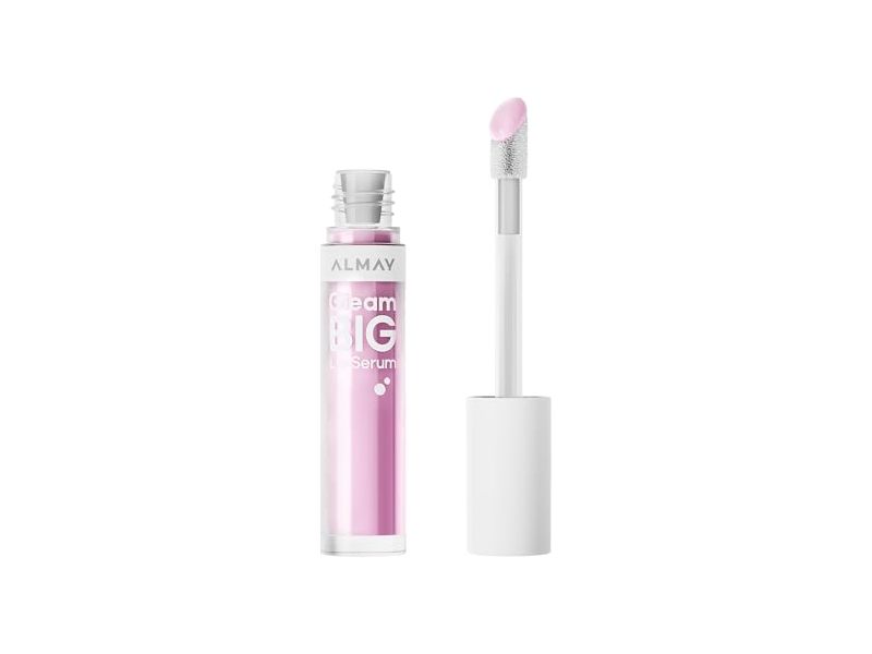 Almay Gleam Big Lip Serum Gloss, 200 Lavender Dreams, 0.13 fl oz/3.8 mL