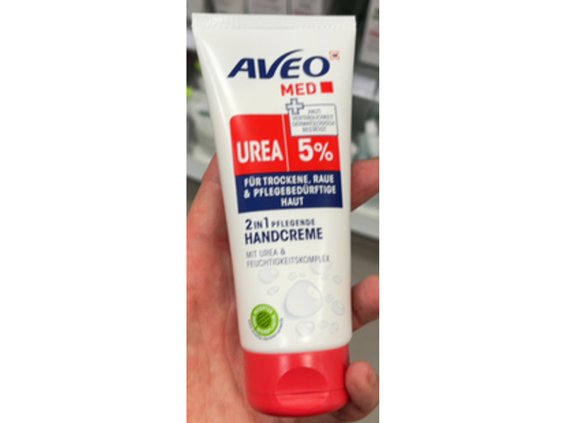 Aveo 2 In 1 Pflegende Handcreme, Mit Urea & Feuchtigkeitskomplex, 100 mL