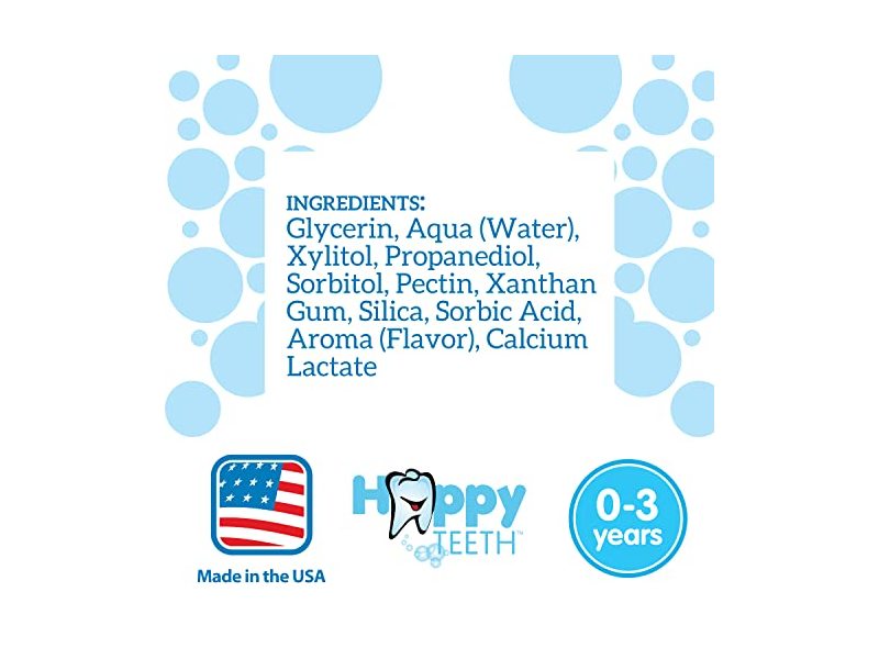 Dr. Brown's Baby Toothpaste, Apple Pear Flavor Toddlers and Kids Love, Fluoride Free 1.4oz