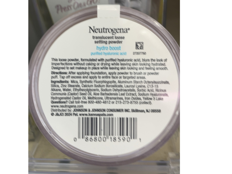 Neutrogena Hydro Boost Translucent Loose Setting Powder, 0.44 oz/12.4 g