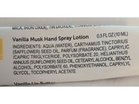 Nectar Life Hand Spray Lotion, Vanilla Musk, 0.3 fl oz/10 mL - thumbnail 4