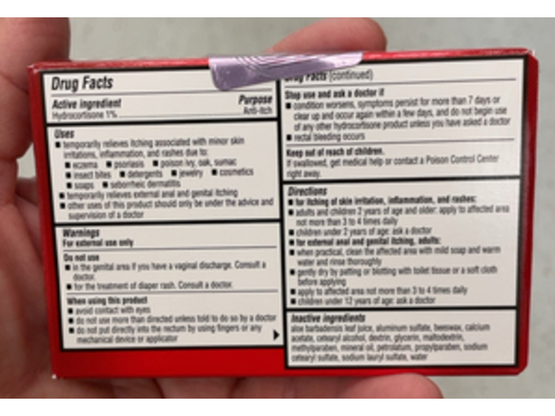 Cortizone-10 Maximum Strength Anti-Itch Creme, Soothing Aloe, 0.5 oz/14 g