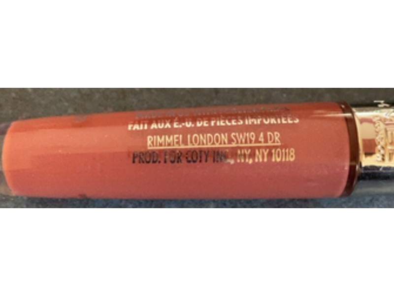 Rimmel Stay Glossy Lip Gloss, 290 Date Night, 0.18 fl oz/9.07 g