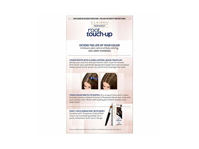 Clairol Nice N' Easy Root Touch-Up Hair Coloring Tools, 5a Medium Ash Brown