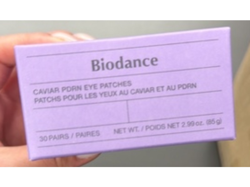 Biodance Caviar PDRN Eye Patches, 2.99 oz/85 g, 30 Pairs