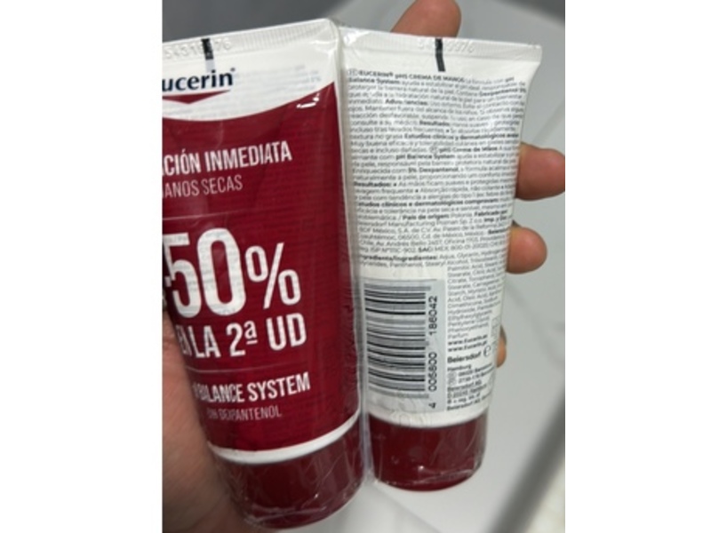 Eucerin Ph5 Hand Cream, 75 mL, Pack Of 2