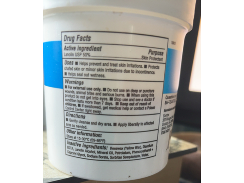 DermaRite's Lantiseptic Skin Protectant, Lanolin Enriched, 12 oz/340 g