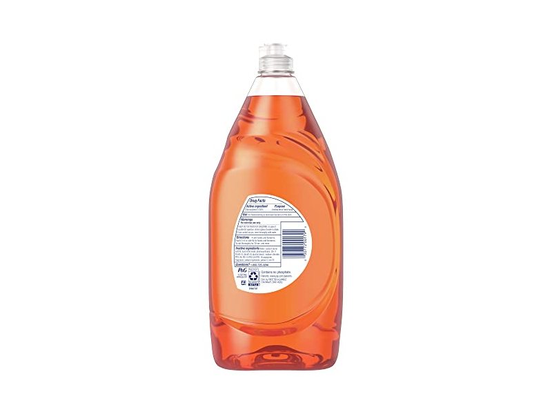 Dawn Ultra Antibacterial Dishwashing Liquid Dish Soap, 38 Oz, Orange Scent