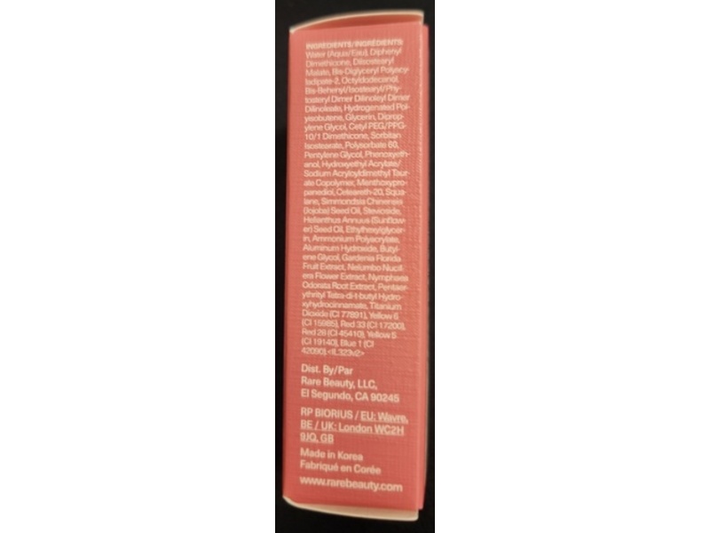 Rare Beauty Soft Pinch Tinted Lip Oil, Hope, 0.067 fl oz/20 mL