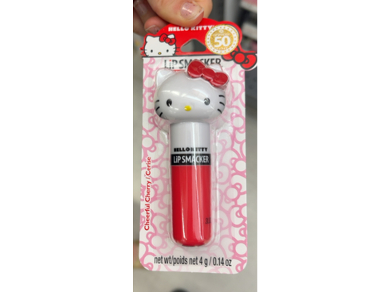 Hello Kitty Lip Smacker, Cheerful Cherry, 0.14 oz/4 g