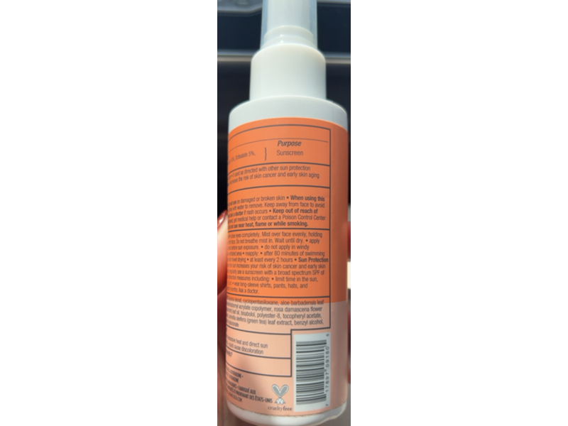 Ulta Beauty Facial Setting Spray, SPF 50, 3.4 fl oz/100 mL, Pack Of 2