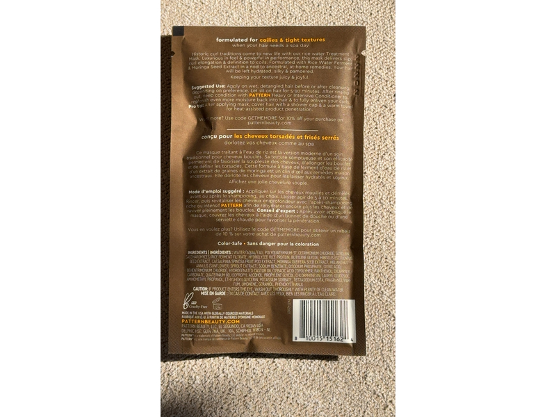 Pattern Treatment Mask, 1.75 fl oz/52 mL