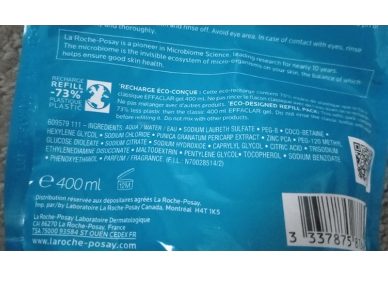 La Roche-Posay Effaclar Purifying Foaming Gel, 400 mL