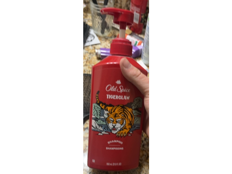 Old Spice Tigerclaw Shampoo, 21.9 fl oz/650 mL