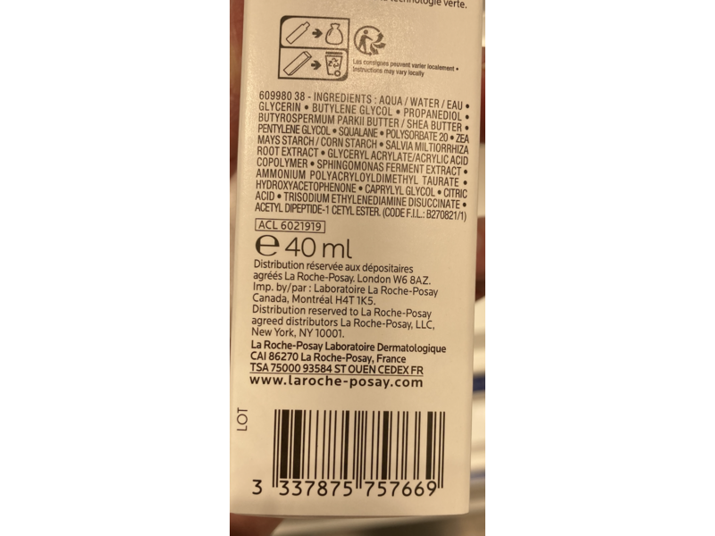 La Roche-Posay Toleraine Dermallergo Fluid, 1.4 fl oz/40 mL