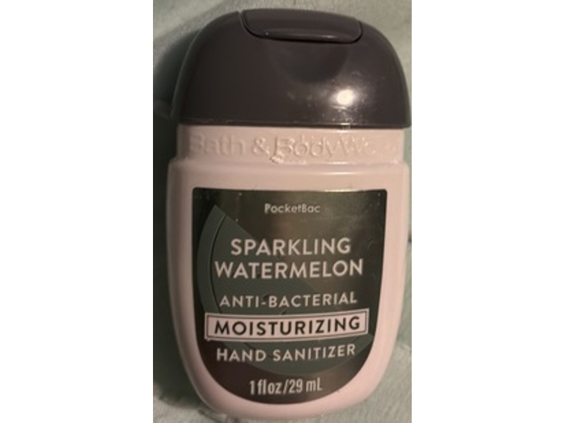 Bath & Body Works PocketBac Anti-Bacterial Moisturizing Hand Sanitizer, Sparkling Watermelon, 1 fl oz/29 mL