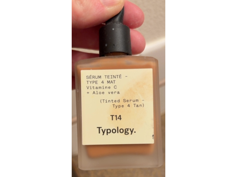 Typology T14 Tinted Serum, Type 4 Tan, 30 mL
