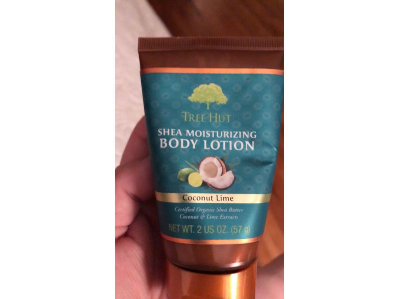 tree hut coconut lime lotion