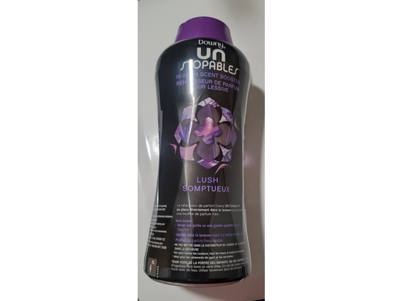 Downy Unstopables In-Wash Scent Booster, Lush, 34 oz/963 g