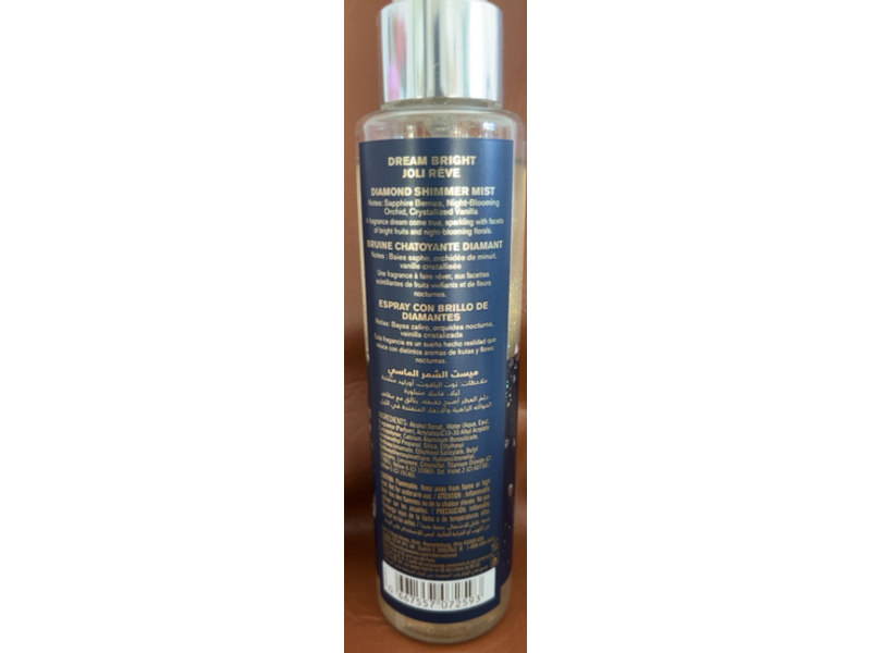 Bath & Body Works Diamond Shimmer Mist, Dream Bright, 4.9 fl oz/145mL