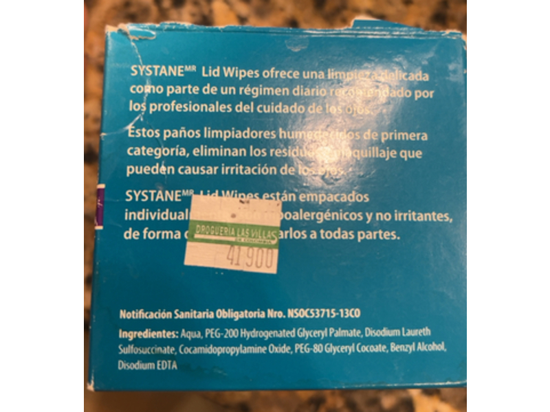 Systane Lid Wipes, 30 Count