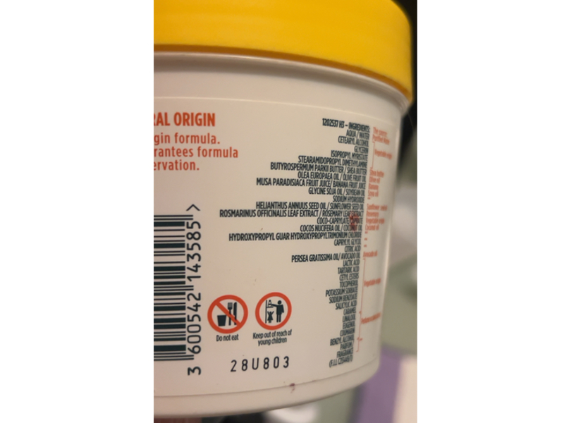 Garnier Fructis Nourishing Banana Hair Food Mask, 390 mL