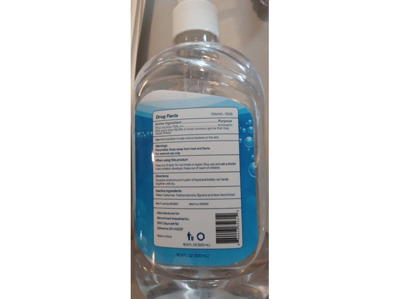 Shield Hand Sanitizer, 16.9 fl oz/500 mL