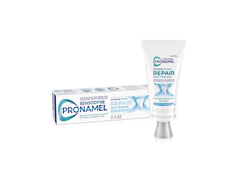 Sensodyne Pronamel Intensive Enamel Repair Whitening Toothpaste, Arctic Breeze, 2.3 oz/65.2 g