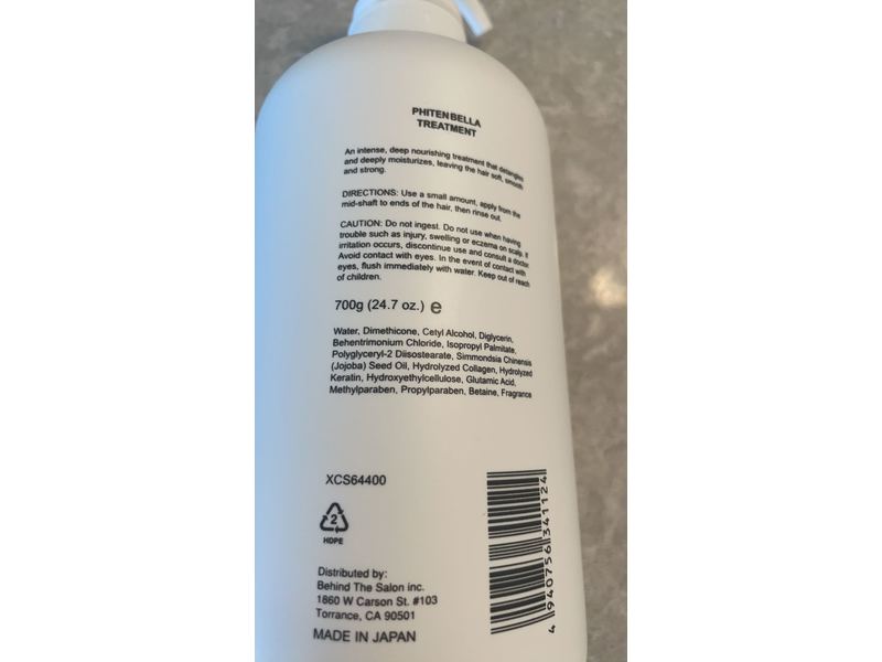 Yuko Phiten Bella Treatment, 24.7 fl oz/700 g