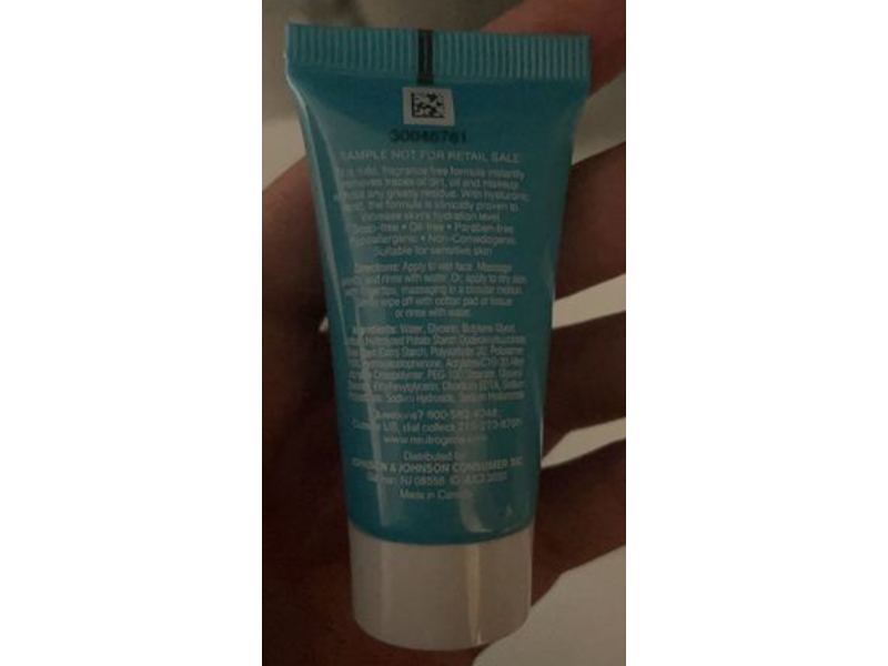 Neutrogena Gentle Cleansing Lotion, Hydro Boost, 0.5 fl oz/14 mL