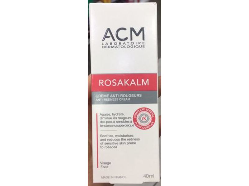 ACM Laboratoire Rosakalm Anti-Redness Cream, Face, 40 mL