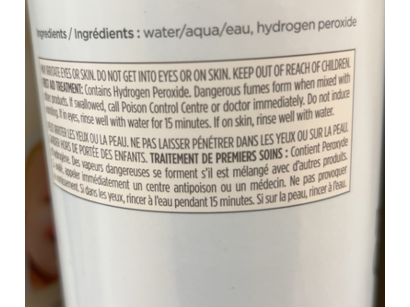 Nature Clean 100% Natural Oxygen Liquid Bleach, 33 fl oz/1 L