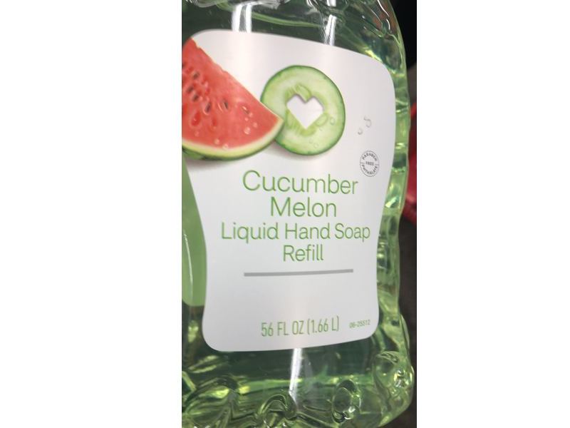 CVS Health Liquid Hand Soap Refill, Cucumber Melon, 56 fl oz/1.66 L