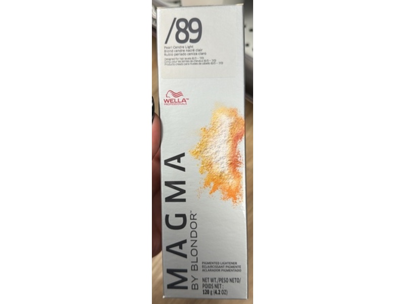 Wella Magma Pigmented Lightener Color, 89 Pearl Cendre Light, 4.2 oz/120 g