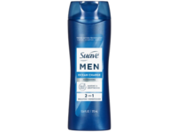 Suave Men Refreshing 2-in-1 Shampoo + Conditioner, Ocean Charge, 12.6 fl oz/372 mL - thumbnail 1