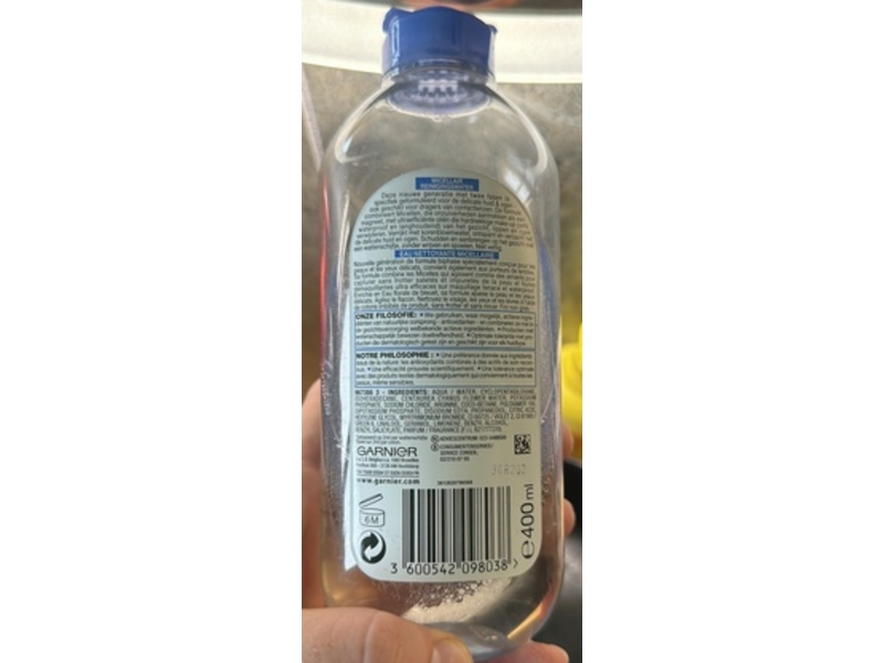 Garnier SkinActive Micellar Water, 400 mL.