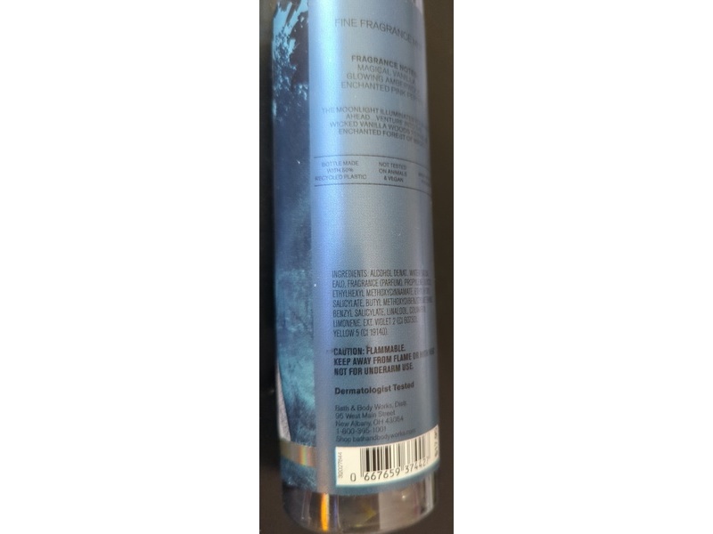 Bath & Body Works Fine Fragrance Mist, Wicked Vanilla Woods, 8 fl oz/236 mL